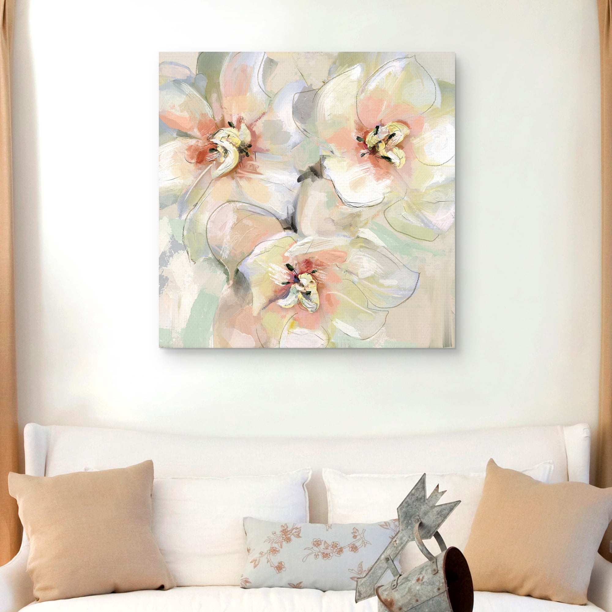 Dans Le Jardin II by Studio Arts Canvas Art Print