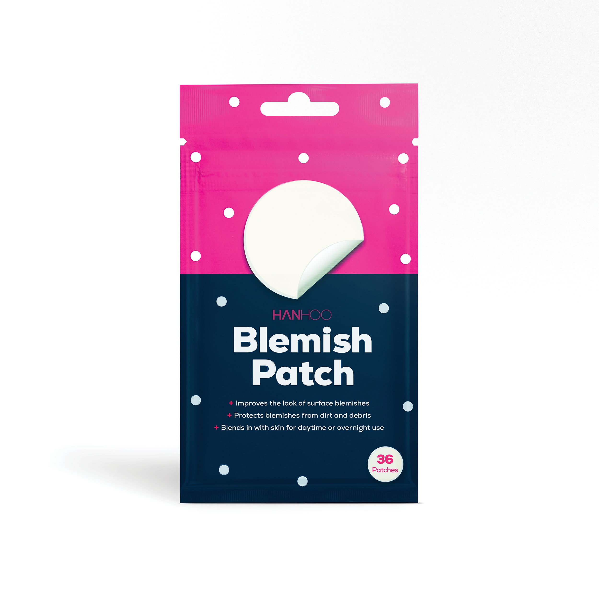 (2 pack) Hanhoo Blemish Patch Hydrocolloid Acne Treatment, Latex-Free, 36 Count
