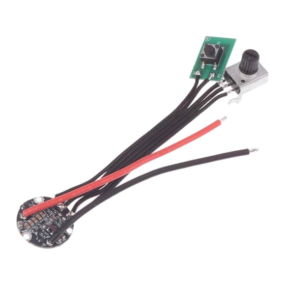 Placa controladora de motor sin escobillas, accesorios para placa de control, ligera, fácil de instalar, compacta, robusta, reemplazo para bricolaje. 3S