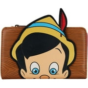 Loungefly Women's Disney Pinocchio Peeking Flap Wallet