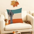 thumbnail image 2 of Housse de Coussin Colorée pour l'Action de Grâce, Design Imprimé, pour Canapé et Lit, Décoration Festive, Polyester Doux, 2 of 6