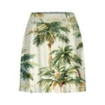 thumbnail image 2 of Women's Tennis Skirts High Waisted Tropical Print Athletic Skorts Lightweight Active Workout Yoga Skirt Fake Two Piece Skirt Workout Beach Shorts, 2 of 5