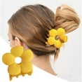thumbnail image 2 of Large Flower Design Hair Grip Clip for Women Girls Headdress Back of Head Hair Clip for Long and Short Hair, 2 of 9