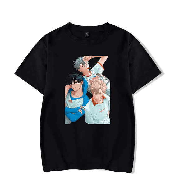 Alien Stage Merch T-Shirt ALNST Short Sleeve T Shirts Harajuku Music Unisex Men Women Top Tee