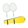 thumbnail image 2 of LOVIVER 2Pcs Badminton Rackets Set Badminton Shuttlecock for Couples Beginners Beach green, 2 of 8