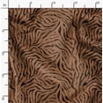 thumbnail image 2 of Soimoi Pure Silk Brown Fabric By the Yard - 42 Inch Wide -Animal Skin Fabric - Fierce and Exotic Textile for Fashion and Home Printed Fabric, 2 of 6