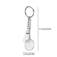 thumbnail image 3 of P-957 White Simulation Badminton Keychain Model Portable For Phone Trinket Bag Sports Commemorative Accessories #27Ijg, 3 of 6