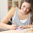 thumbnail image 6 of Clearance Under $2, 6 Pack Coffee Themed Gel Pens, 0.5mm Fine Point Blue Ink Pen Set, Cute Aesthetic Writing Pens for Journaling & Office, Plastic(C), 6 of 9