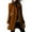 Brown, variant on Womens Fall Jacket, Women's Winter Double Wool Coat Elegant Collared Wool Blend Trench Coat, Quilted Jacket for Women(Wine,S)