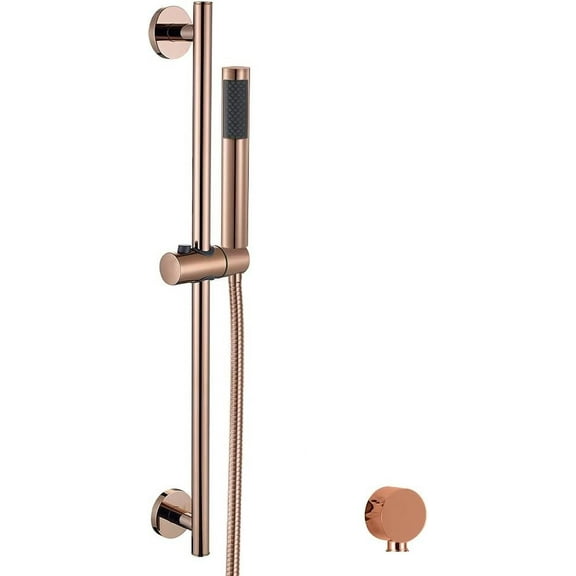 Handheld Shower, Luxury Handheld Shower Head with Slide Bars, Wall Mounted Single-Hand Shower Head