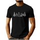 thumbnail image 2 of Tops para hombre, blusas y camisas de cuello redondo y manga corta para hombre, camisetas deportivas informales con estampado navideño a la moda para hombre, blusas de cuello redondo y manga corta, bl, 2 of 5