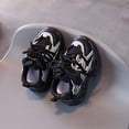 thumbnail image 6 of Otqutp Baby Girls Leather Lace Lights up Sneakers Hook Loop Non Slip Walking Sport Shoes Toddler New Born Casual Breathable, 6 of 6