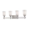 thumbnail image 1 of Wright Wall Lamp Matte Nickel 4X100W 120, 1 of 1