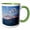 Green/White, variant on 3drose, Colorado, Rocky Mountain Np, Longs Peak - Us06 Rbr0022 - Rick A. Brown, 11oz Magic Transforming Mug