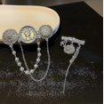 thumbnail image 2 of Alloy Brooch Pin Women Pearls Brooch Set, 2 of 5