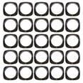 thumbnail image 1 of CIMAXIC Tapis de Chauffe-Cire pour Machine Noir Résistant aux Taches 50 Pcs, 5.67"X5.67"X0.04 Pouces, 1 of 4