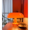 thumbnail image 5 of Hnjugfe Midcentury Modern 1-Light LED Desk Lamp Mushroom Table Lamp, Dimmable Table Lamp for Bedroom, Orange Adjustable Light Color Temperature Lighting Home Decor Night Light for Bedside, 5 of 6