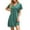 Green, variant on WTXUE Short Sleeve, Women Summer Dress V Neck Loose Knit Pockets Beach Midi Casual Dress, Women'S Nightgowns & Sleepshirts, Nightgowns & Sleepshirts (Gray, S)