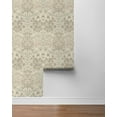 thumbnail image 4 of NextWall Lunar Rock & Clay Victorian Garden Peel and Stick Wallpaper, 4 of 7