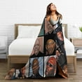 thumbnail image 4 of Samuel L Jackson Collage Blanket Flannel Soft Throw Blankets for Bedroom Livingroom Sofa Home 60"X50", 4 of 6