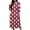 Burgundy-05, variant on SAWOBUUN Women Plus Size Halloween Print Nightgown Long Sleeve Loose Casual Sleep Dress