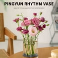 thumbnail image 4 of XGFHYJEH Vase, Flower Vase, Vase Decor, Spring Vase, Short Vase, Bouquet Vase, Flower Vases Clearance, Flower Vase Decor, Vase Decorations Clearances, Glass Vase, 4 of 6