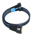 thumbnail image 3 of Anti-Slash Insertion PCIe MCIO 5.0 8I to Slimline SAS 4.0 SFF-8654 8i 74P PCI-E Adapter Cable 80cm, 3 of 5