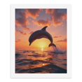 thumbnail image 5 of Paint By Numbers Kit for Adults Beginner - DIY Dolphin Sunset Ocean Jumping Canvas Painting Kits for Adults, Frameless Paint By Number for Adults for Home Wall Decor 16x20 Inch, 5 of 7
