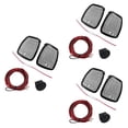 thumbnail image 1 of Kenally 2 Pieces Vehicle Glass Rear-view Mirror Heated Cushion Driving Quick Safe Pad Heater Warm Remover DC Defoggers 12V 3piezas, 1 of 6
