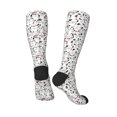thumbnail image 4 of Fotbe Cute Cat print Women's Men's Novelty Crew Socks Cotton Socks Knee High Socks for Walking,Running,Nurses,Pregnancy, 4 of 9