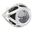 thumbnail image 2 of Arlen Ness Clear Tear Chrome Air Cleaner (18-988), 2 of 2