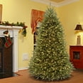 thumbnail image 4 of National Tree Company 9 ft. Pre-Lit Artificial Christmas Tree, Dunhill Fir, Clear Lights, Includes Stand, 4 of 4