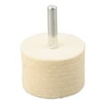 1Pc 6 Mm Shank Wool Felt Polishing Buffing Wheel Grinding Head for