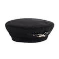 thumbnail image 4 of Cap Artist Beret French Beret Hat Beret Leather Beret Women, 4 of 9