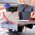 thumbnail image 3 of Zeus Universal Auto Car Rear Bumper Chassis Deflector Shark Fin Spoiler Accessory, 3 of 7