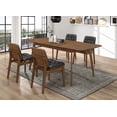 thumbnail image 2 of Redbridge Rectangular 5-piece Dining Set Natural Walnut, 2 of 8