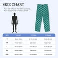 thumbnail image 4 of Rateoe Aquamarine Glitter Pattern Men’s Ultra-Soft Comfy Pajama Lounge Pants Sleepwear,Comfortable Lounge Wear,lightweight Pajamas, Casual Home Wear-Medium, 4 of 6