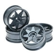 thumbnail image 1 of Bujes de ruedas para derrape, neumáticos para coches RC, conjunto de repuesto directo, accesorios para modelos RC Gris oscuro, 1 of 9