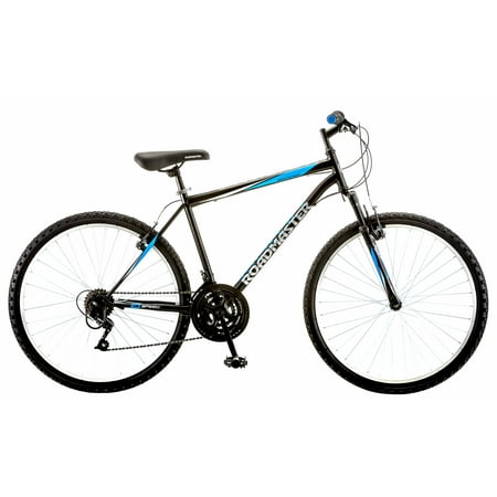Roadmaster Granite Peak 26" Men's Mountain Bike, Black/Blue
