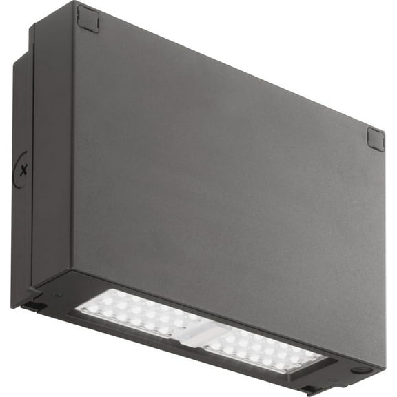 Lithonia Lighting Outdoor WPX1 LED 5000K MVOLT Architectural Wallpack in Dark Bronze CA3