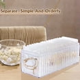 thumbnail image 4 of EcoNesxp Sac de Rangement Transparent Auto-Scellant Rose pour Bijoux Femmes Sac à Fermeture Éclair, 4 of 5