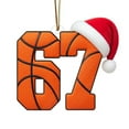 thumbnail image 3 of JLFNYA 67 Christmas Ornament, Volleyball-Themed Christmas Tree 67 Flat Acrylic Ornaments, Christmas Decoration, Christmas Tree Ornaments, Xmas Holiday Home Decor, Christmas Birthday Gifts, 3 of 4