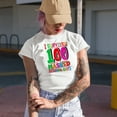 thumbnail image 2 of I Survived 100 Masked School Days, White T-Shirt, Small, 2 of 5