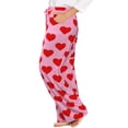 thumbnail image 3 of FLYCURVY Plus Size Women Pajama Pants Soft Long Sleep Lounge Pants Drawstring with Pocket L-5XL, 3 of 6