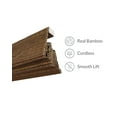 thumbnail image 4 of Chicology 36"W x 64"H Moose Cordless Bamboo Roman Shades, Natural Woven Wood, Light Filtering, Safe for Kids & Pets, 4 of 7