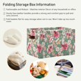 thumbnail image 5 of Coolnut Watercolor Cheery Foldable Canvas Storage Bin, Sturdy Fabric Storage Basket with Handles, Storage Cube Box for Organizing Shelf Nursery Toy Closet 1PCS#1082 Home Decor, 5 of 7