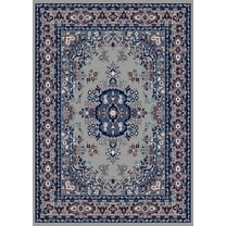 Traditional Area Rug Bordered Medallion Design Persian Oriental Rugs Carpet Runners