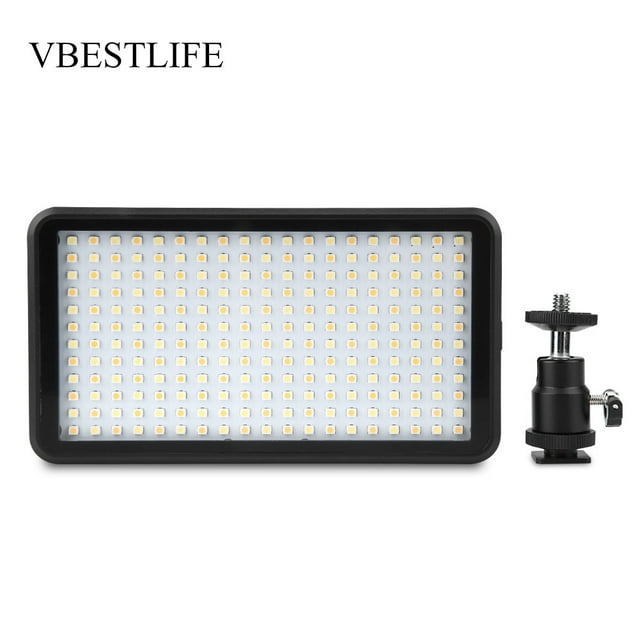 Panel de luz LED VBESTLIFE W228 3200K/6000K, lámpara para cámara DSLR, luz de vídeo