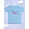 thumbnail image 3 of 4Th Of July America T-Shirt Toddler -Image by Shutterstock,  4 Toddler, 3 of 4