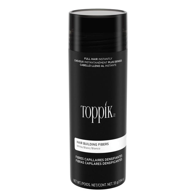 Fibras Capilares Toppik Blancas con 1.94 oz.